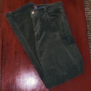 Vineyard Vines Boys Sage Green Corduroy Pants
